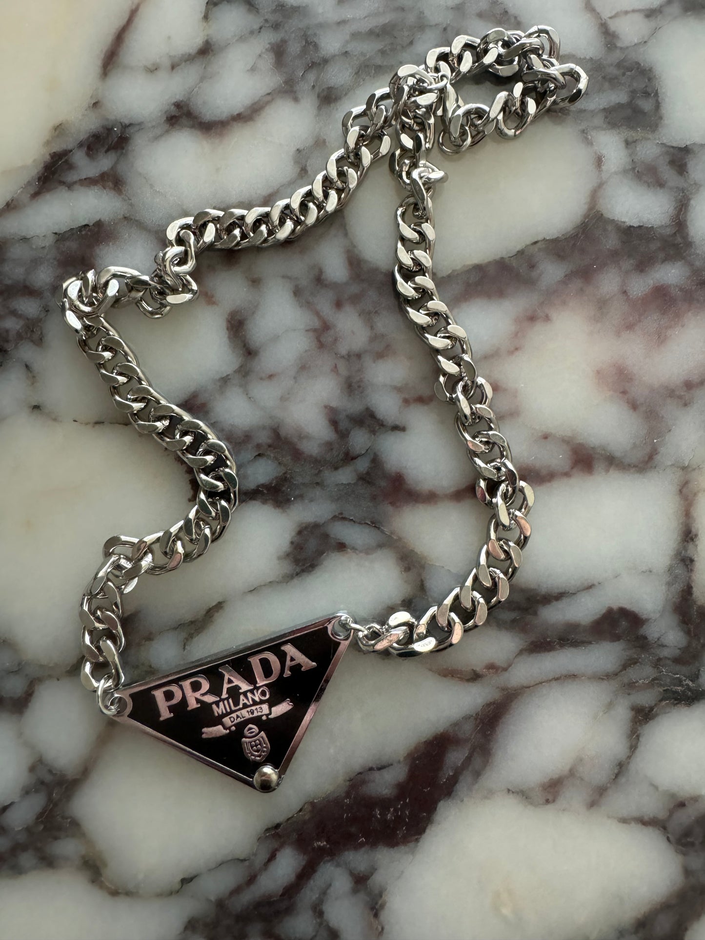 Isabella Triangle Tag Pendant