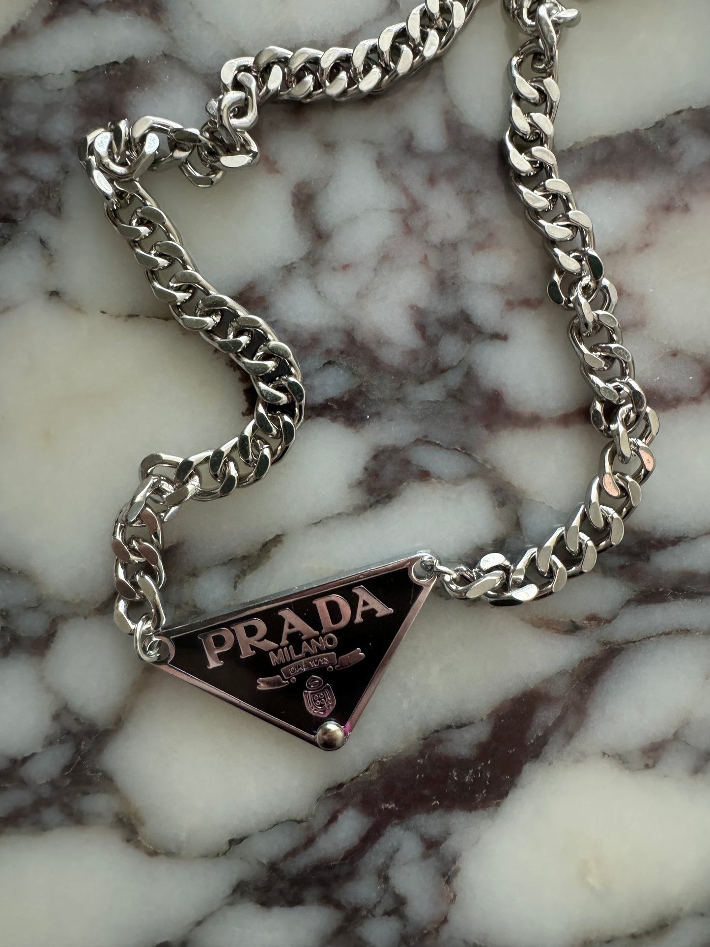 Isabella Triangle Tag Pendant